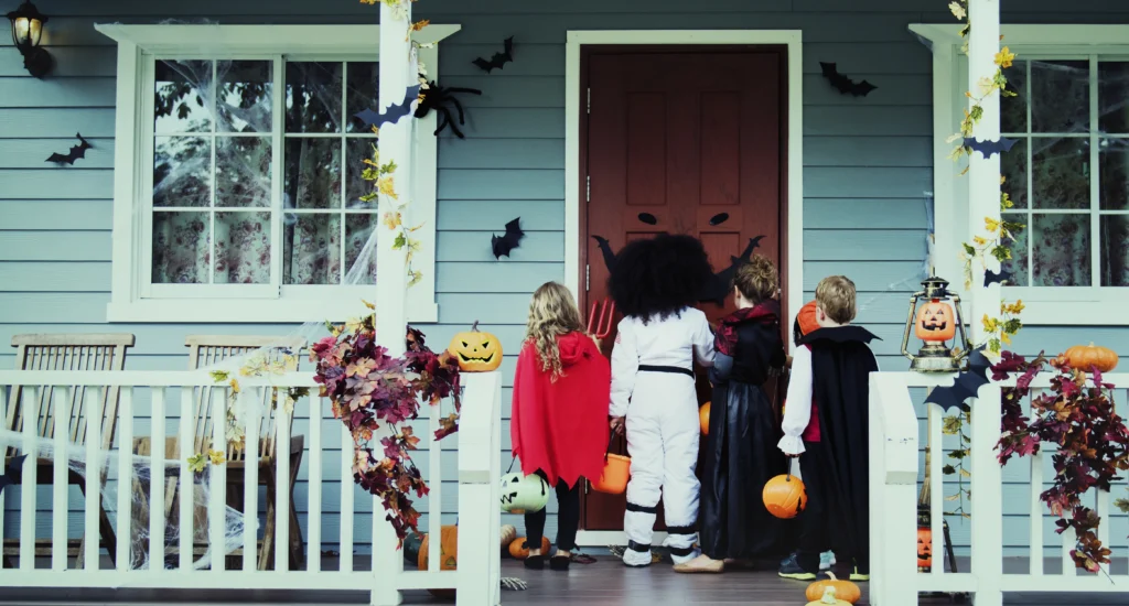 Trick of Treating on Halloween